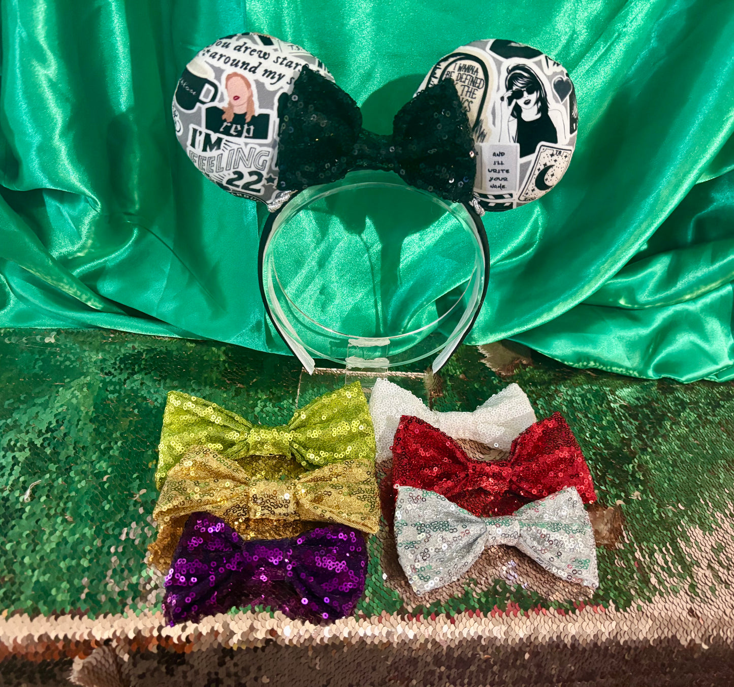 Black and White TS Mouse Ears