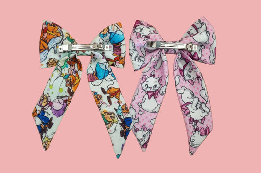 Back view of bows