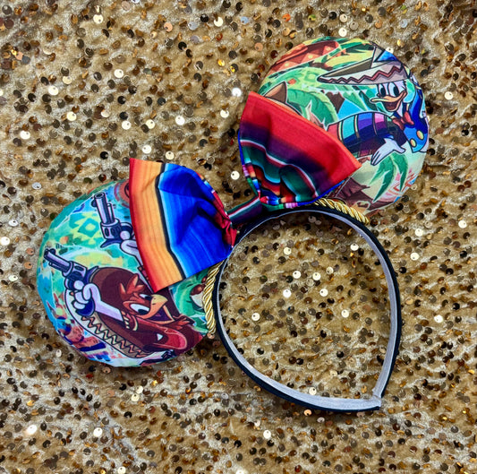 Three Caballeros Mouse Ears | Disney Inspired Headband