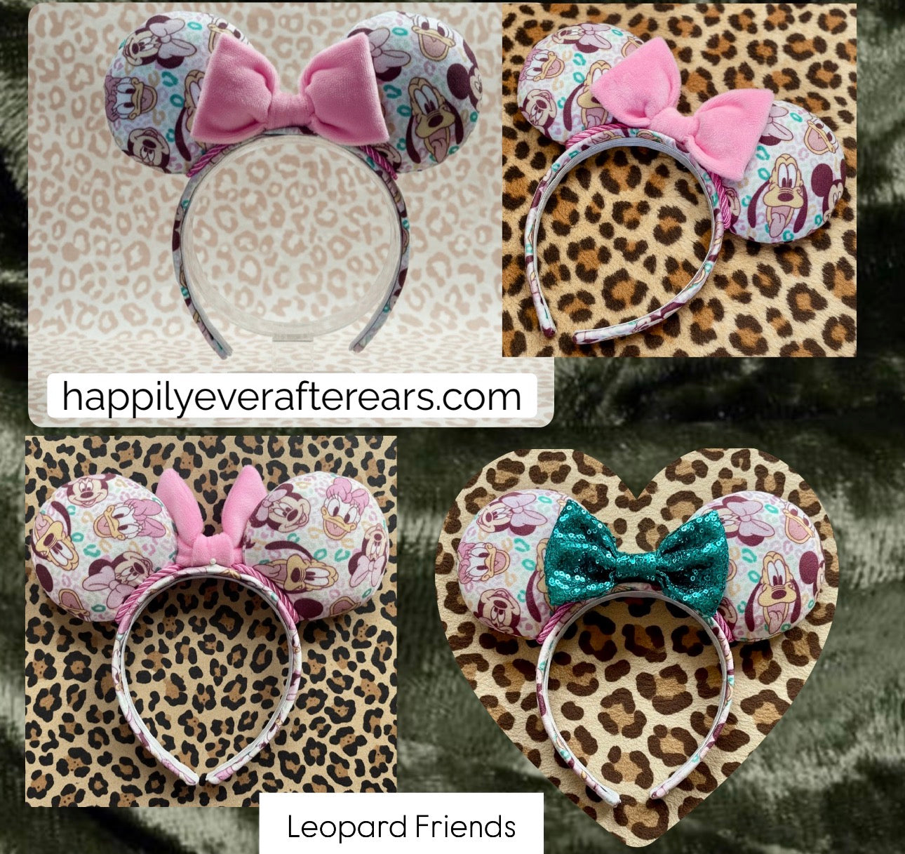 Leopard Pals Ear Headband