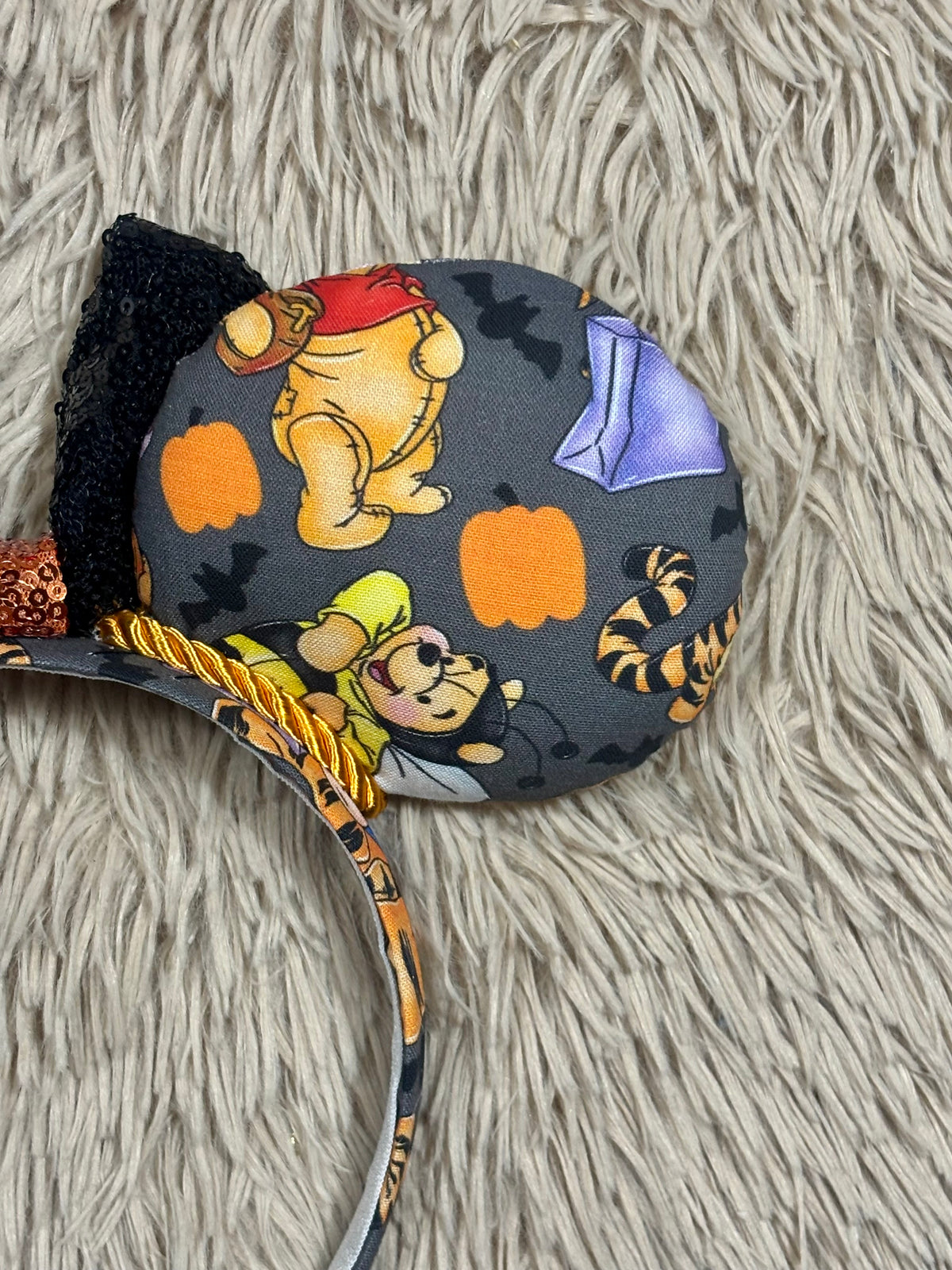 Halloween Pooh Crew Ears
