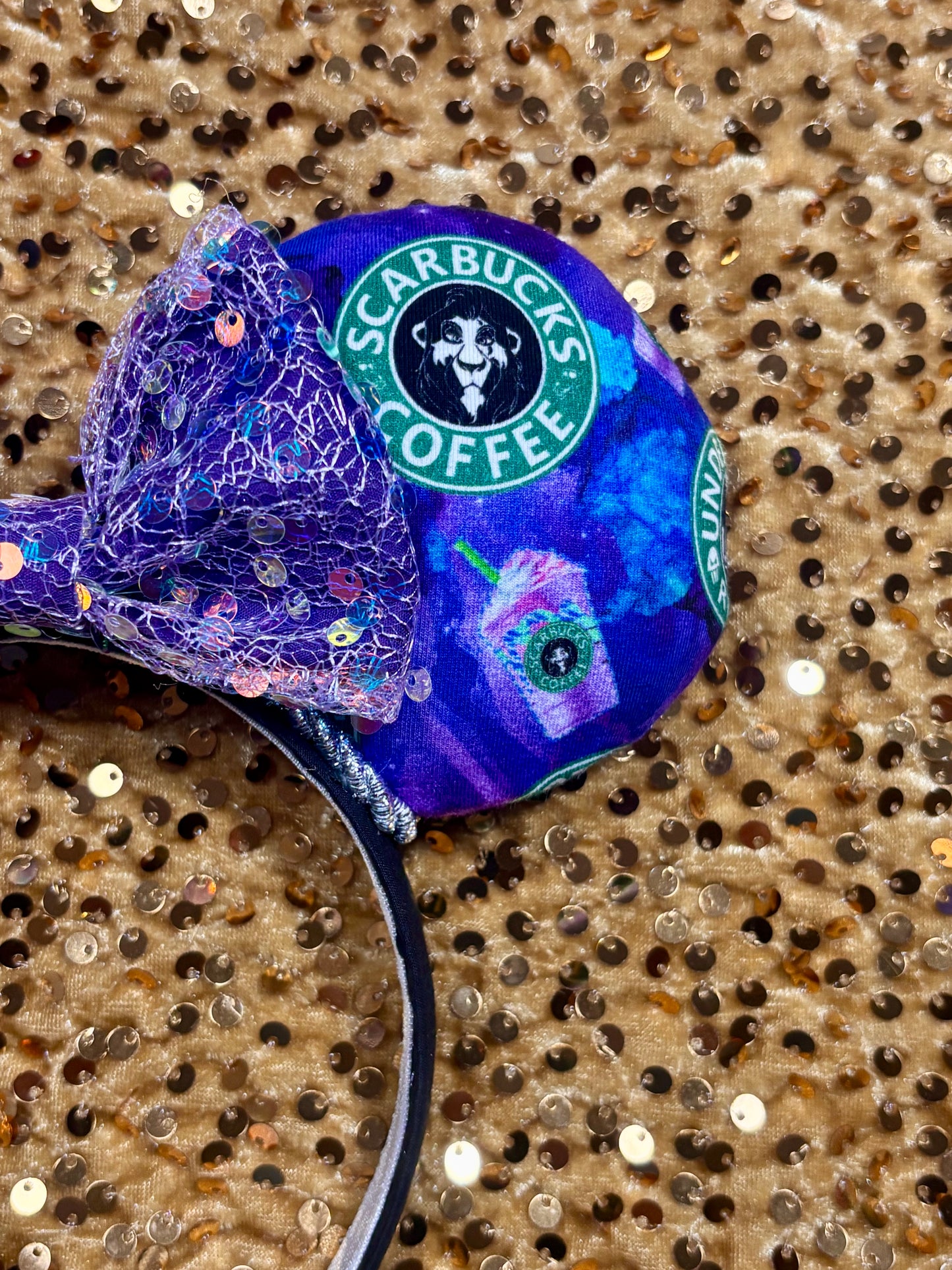 Caffeinated Villains Ear Headband