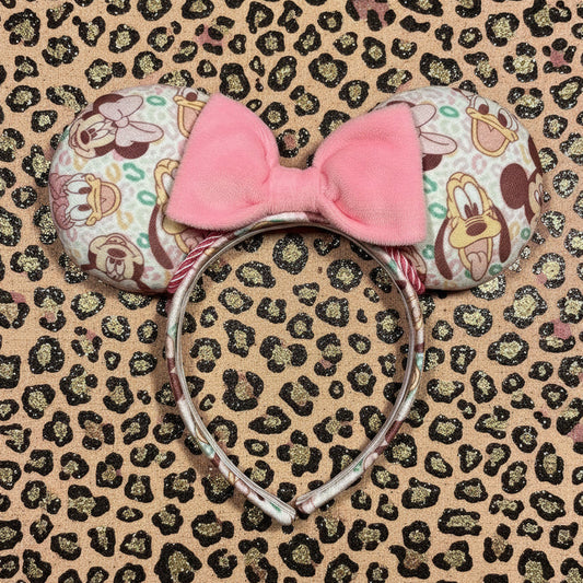 Leopard Pals Ear Handmade Headband