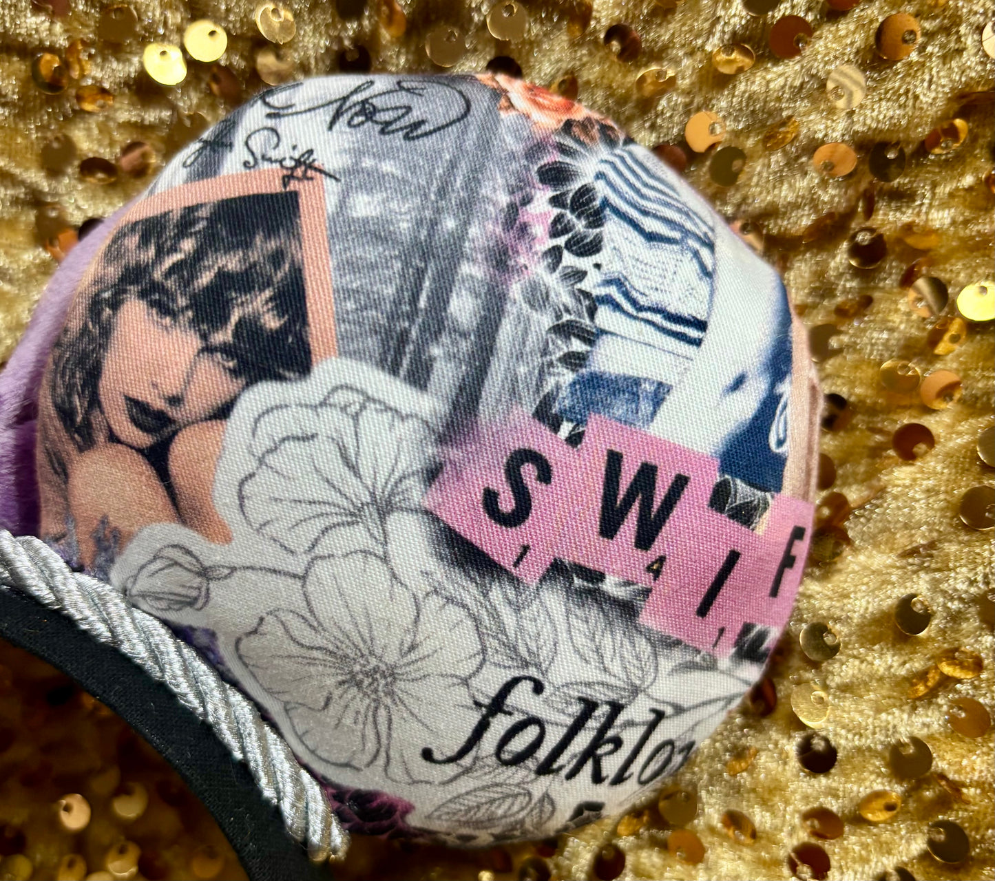 Lavender Haze Mouse Ears Headband | Taylor Swift Inspired Swiftie Disney Ears | Ready to Ship