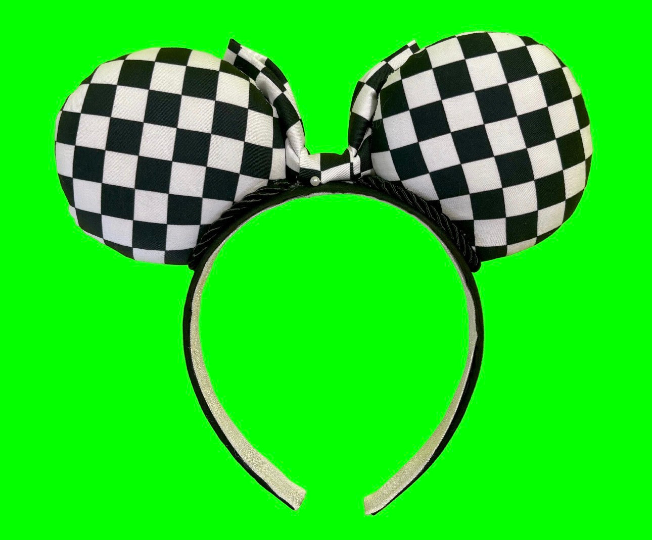 Checkered Ear Headband