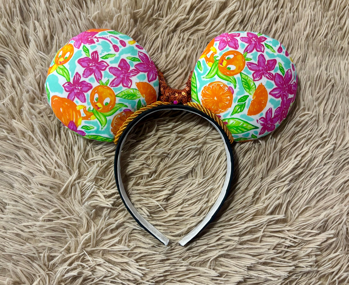 Orange Bird Ears