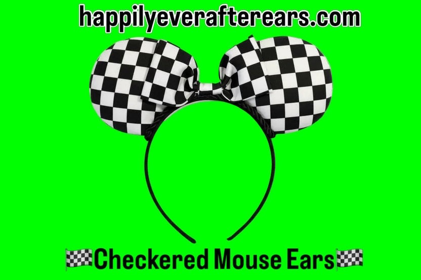 Checkered Ear Headband