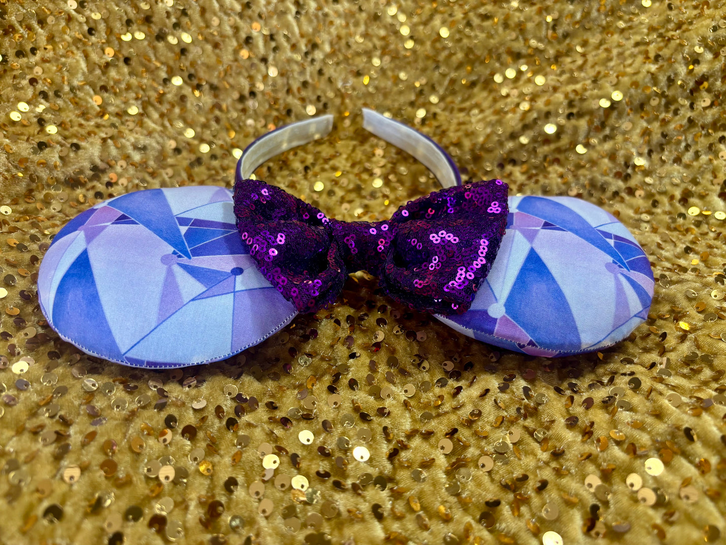 Purple Wall Mouse Ears