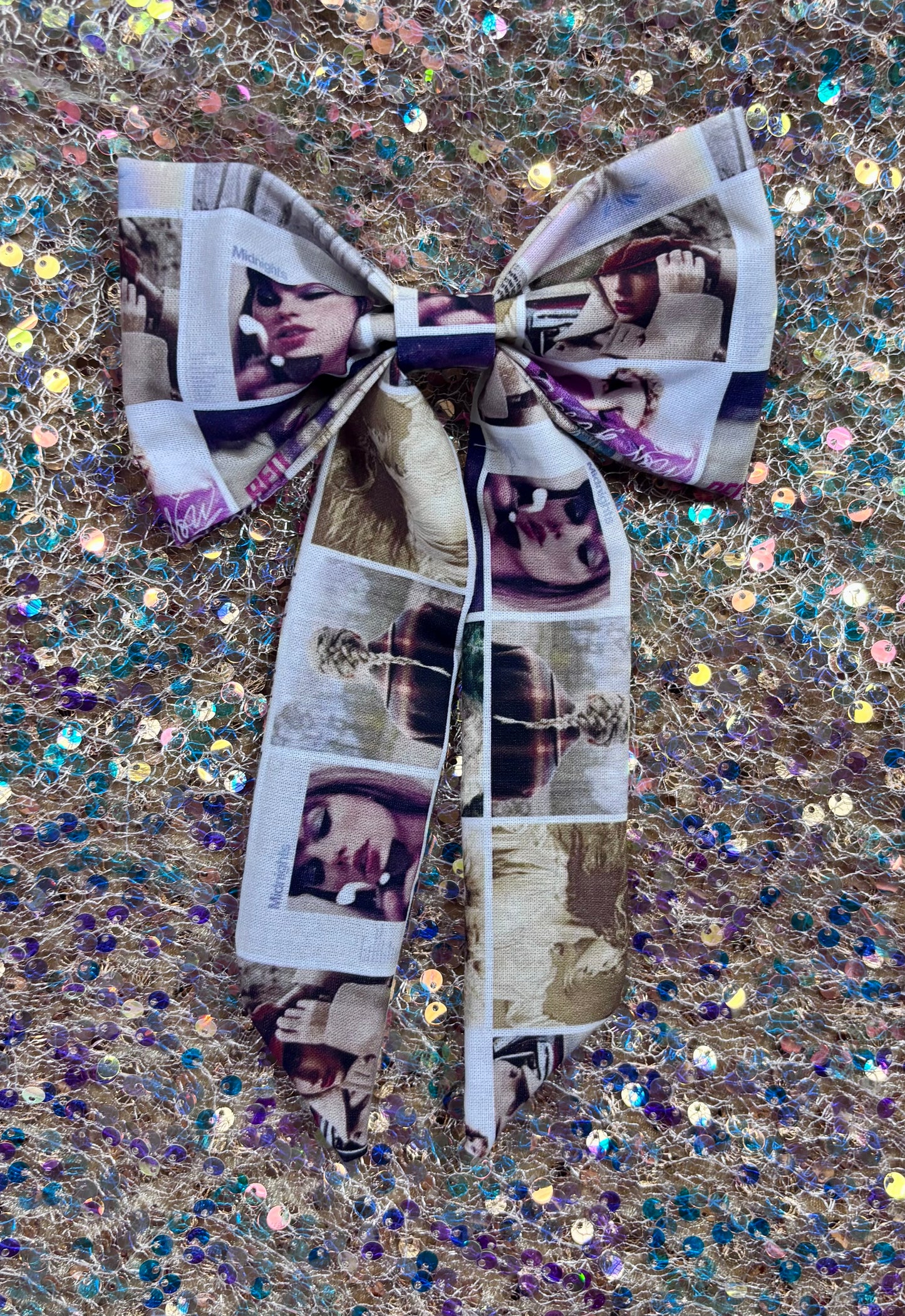 Taylor Swift Eras Hair Bow Bundle – Handmade 4-Pack (89, Pop Covers, Eras 2.0 & The Tour)