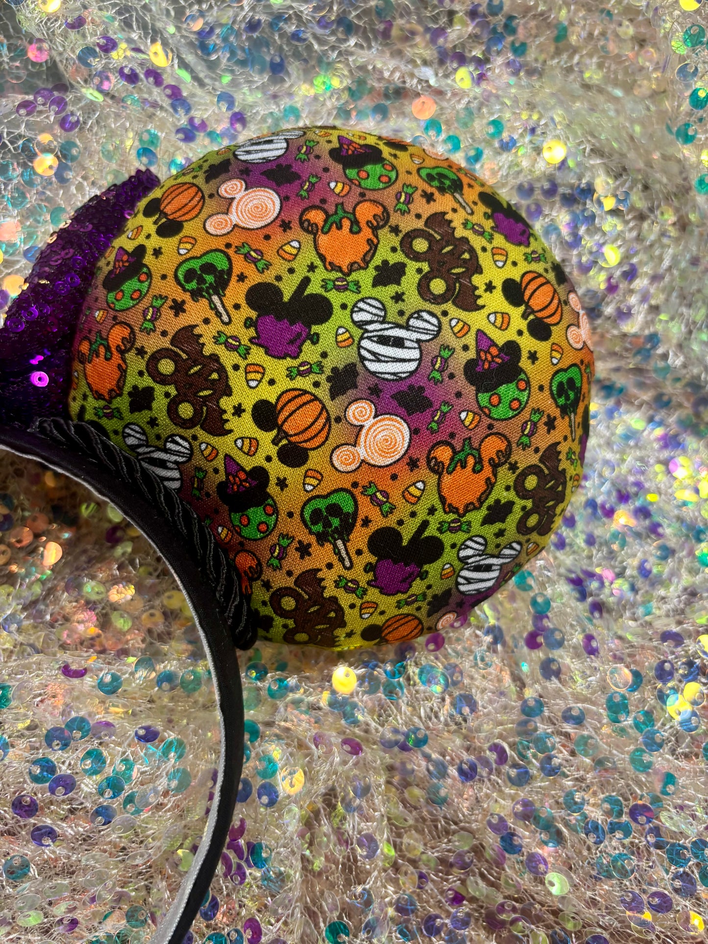 Halloween Treats Mouse Ears - Spooky Mickey Ears Headband