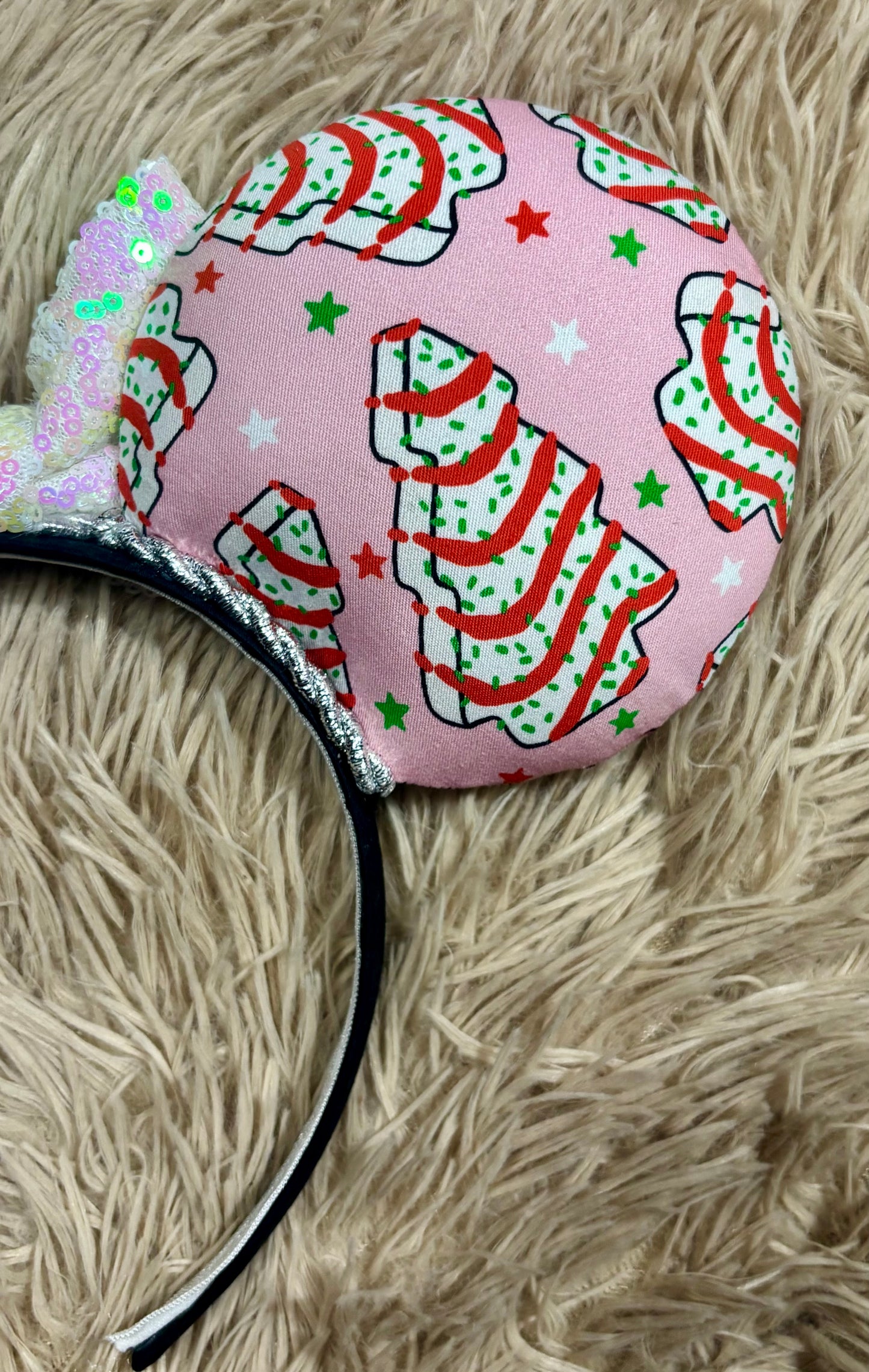 Christmas Tree Cake Ears