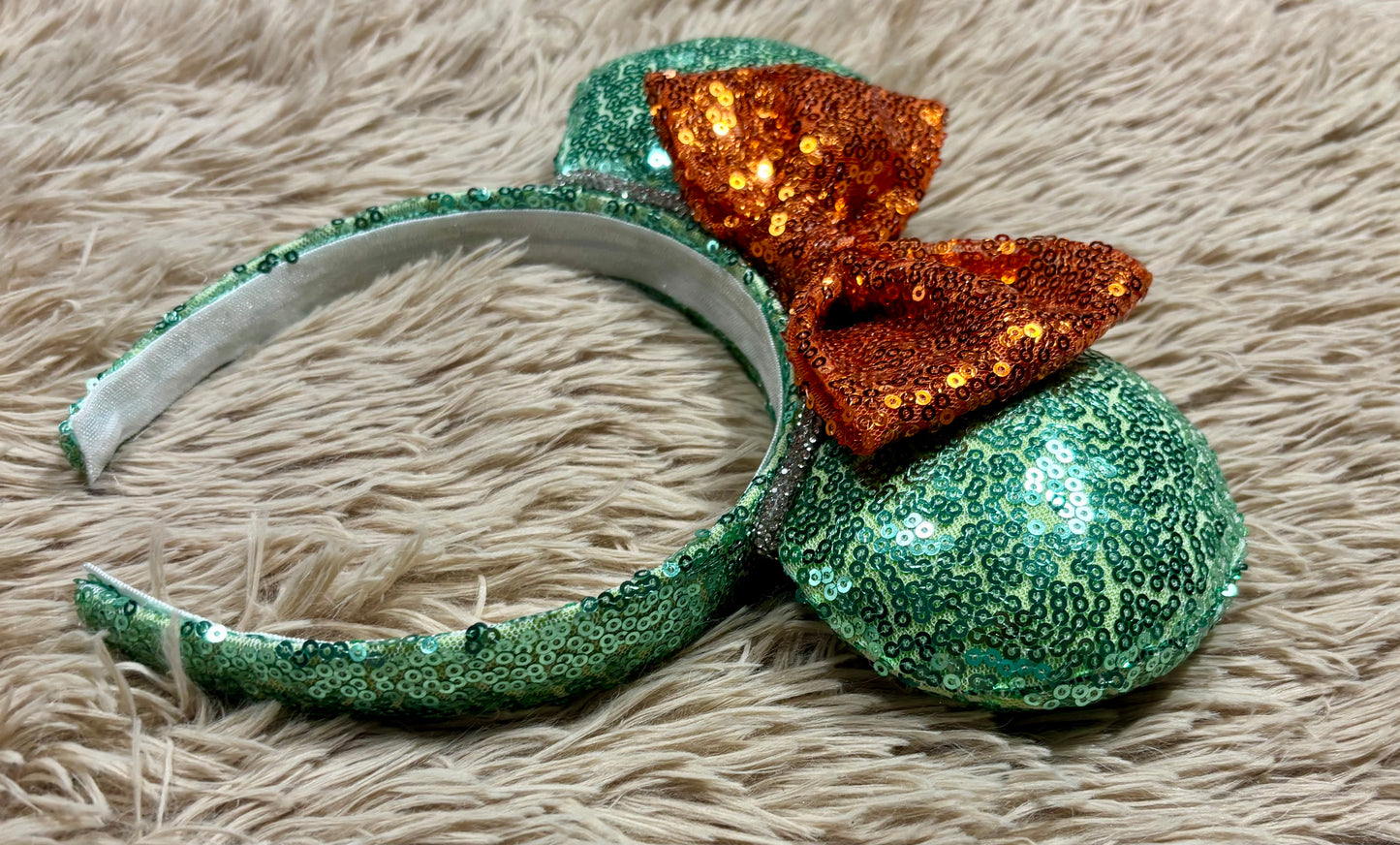 Show Business Sequin Handmade Headband