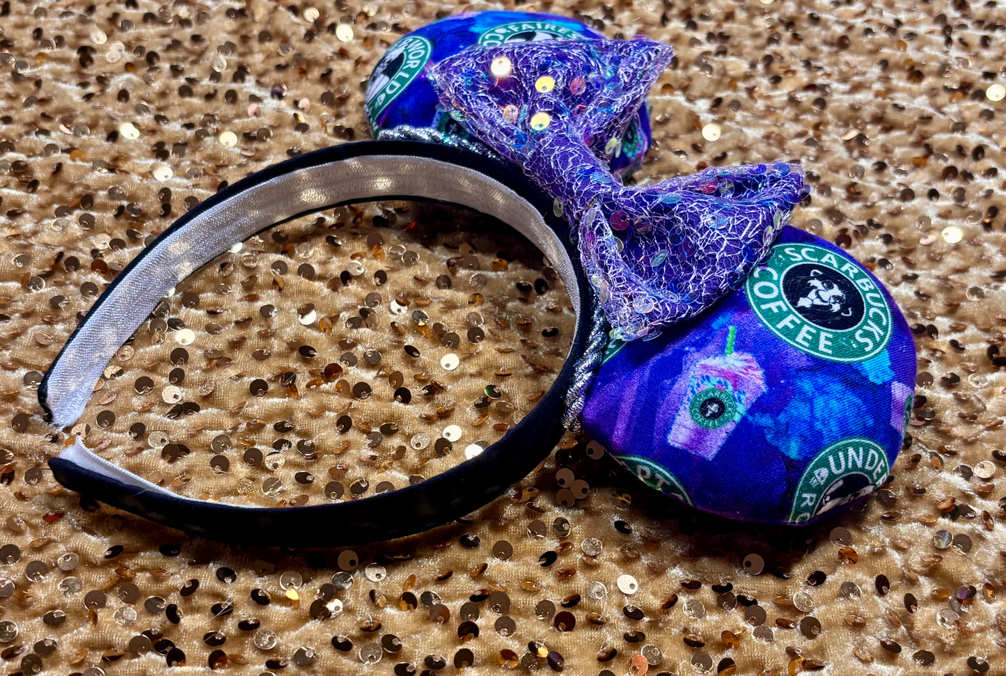 Caffeinated Villains Ear Headband