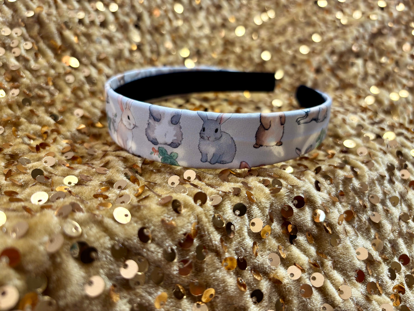 Easter Bunny Hair Accessories Bundle | 4-Piece Headband & Bow Set | Handmade & Ready to Ship