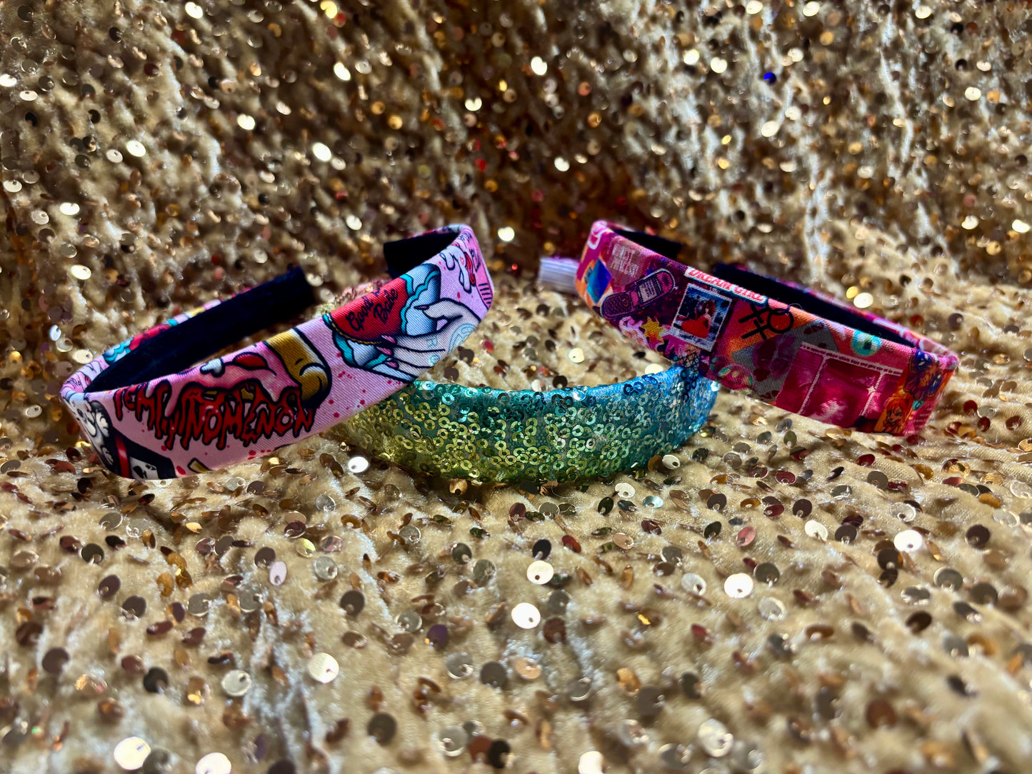 Pink Chappell Headband Bundle