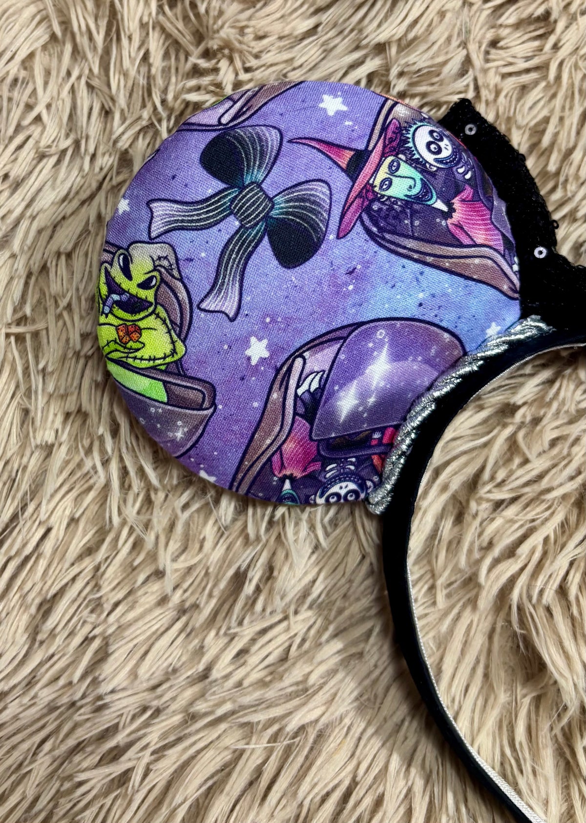 Nightmare Mansion Halloween Ear Headband – Handmade Spooky Ears