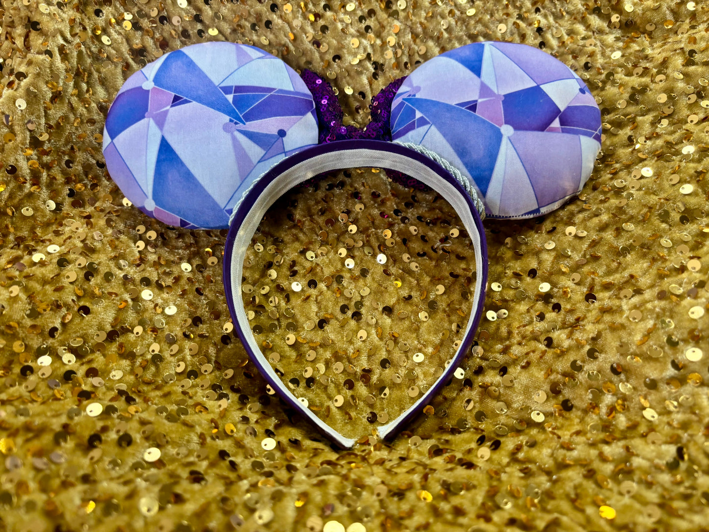 Purple Wall Mouse Ears
