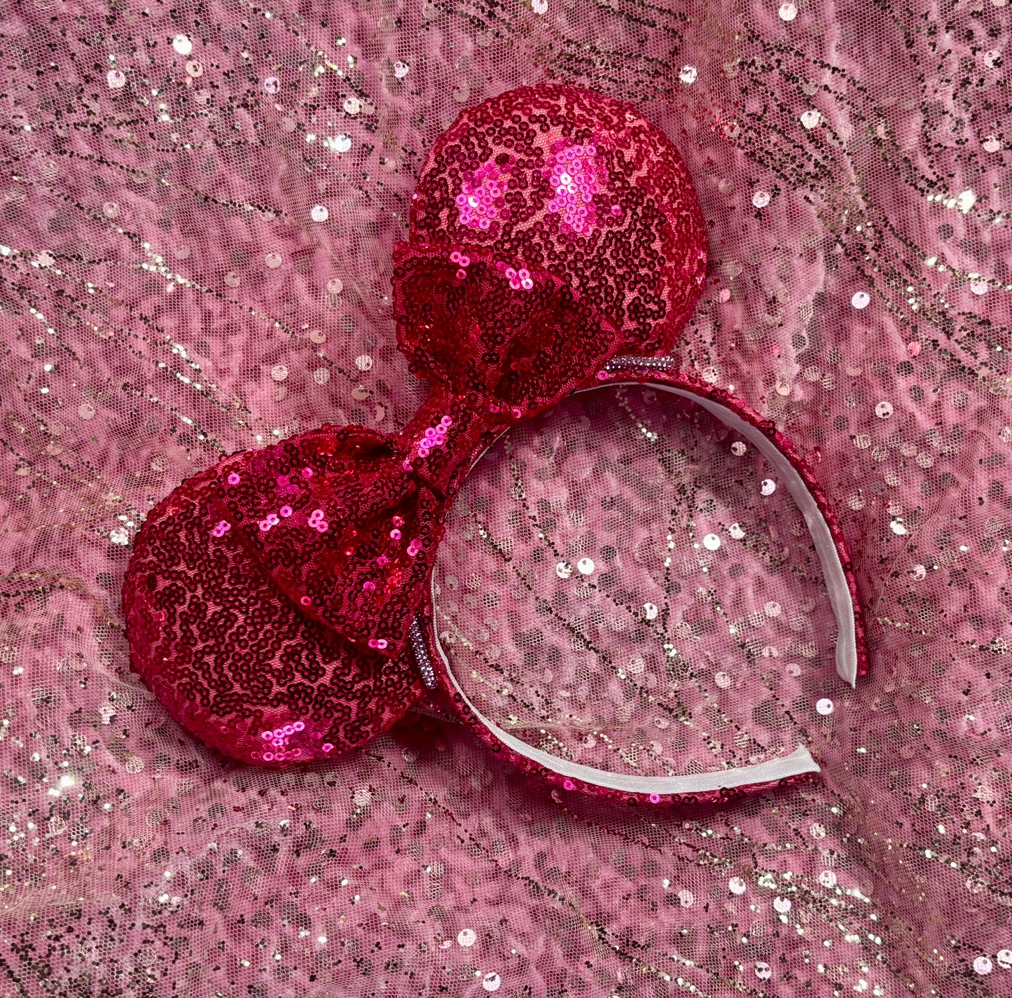 Hot Pink Mouse Ears