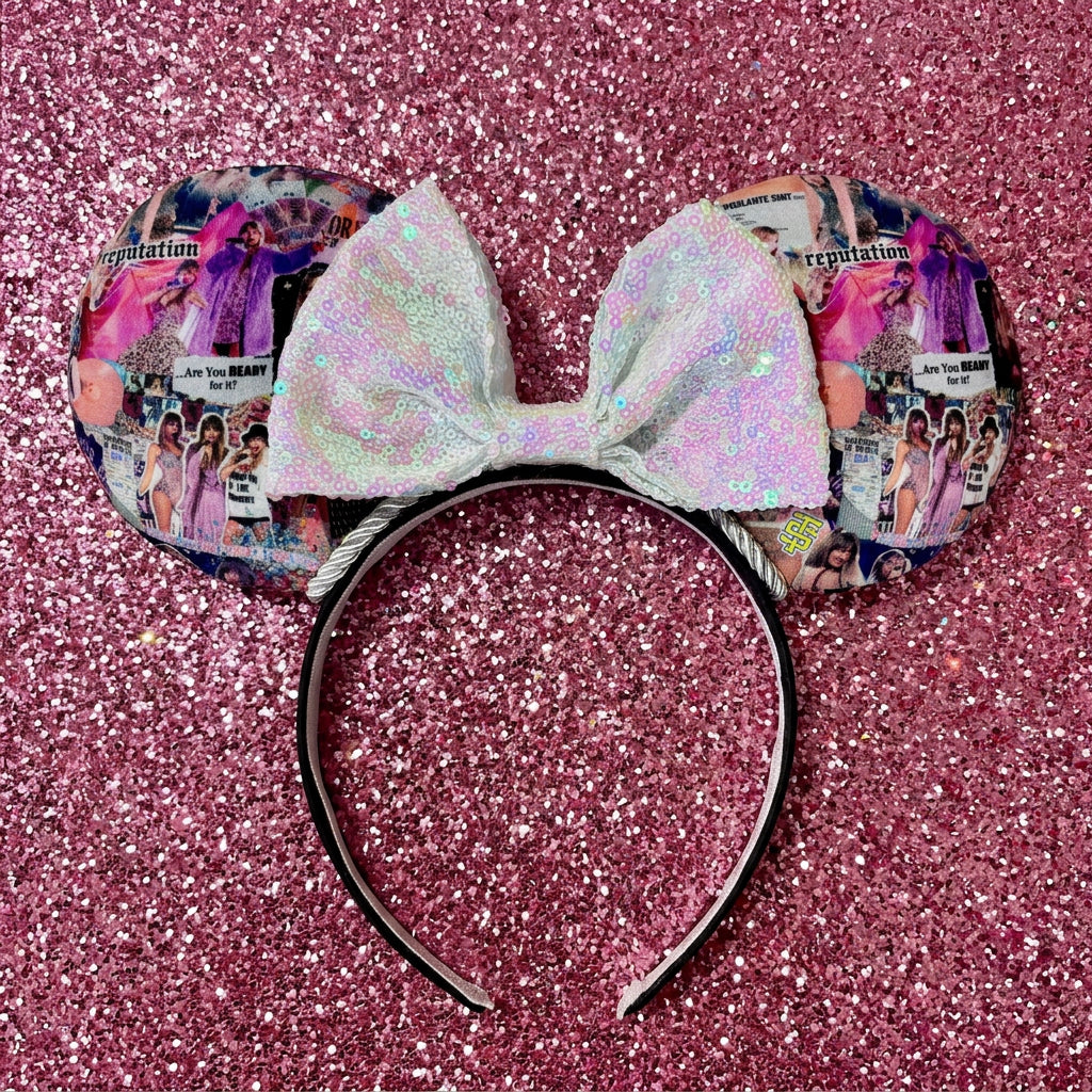 Sparkle & Shine Ear Headband – Handmade Custom Ears