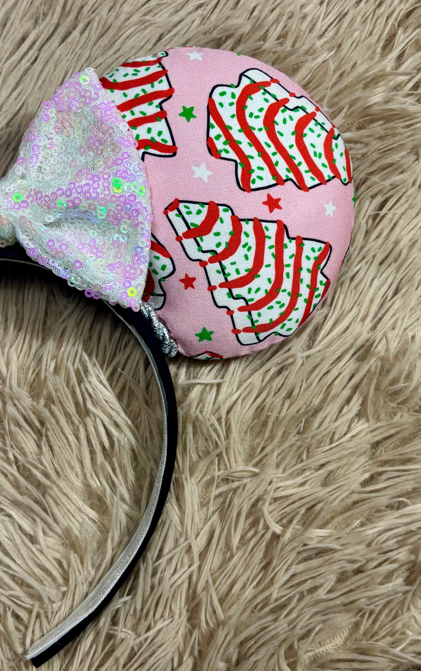 Christmas Tree Cake Ears