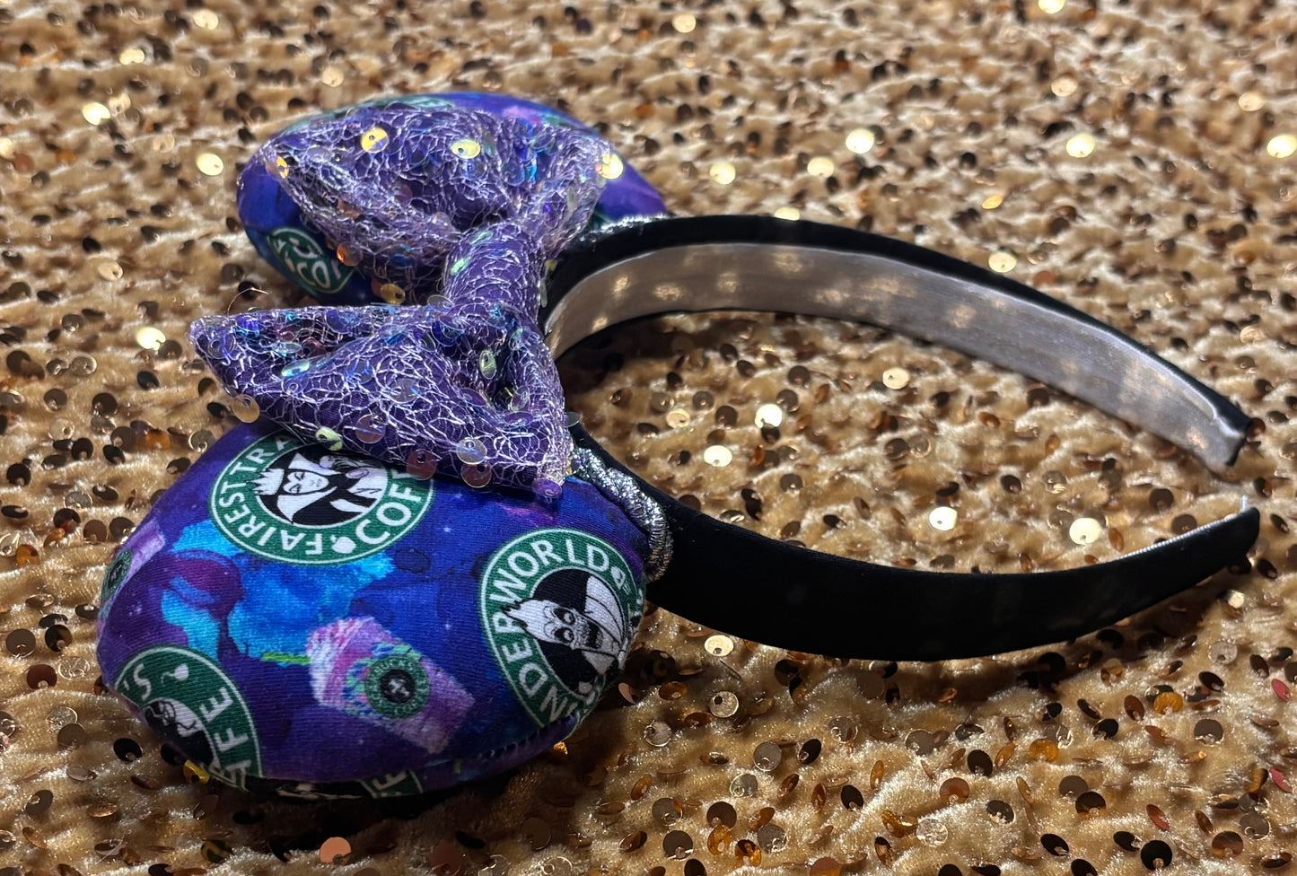 Caffeinated Villains Ear Headband