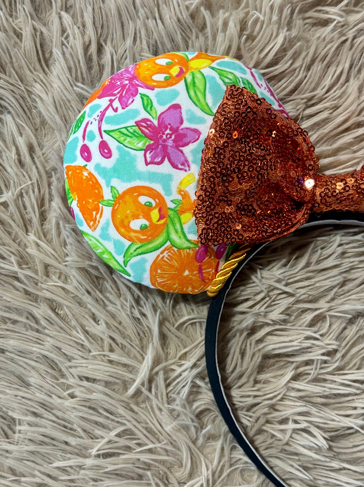 Orange Bird Ears