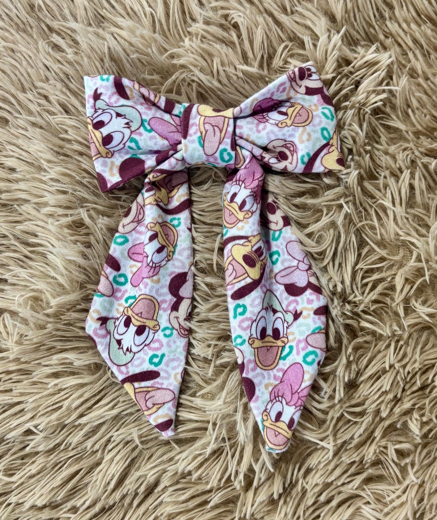 Leopard Pals Bow and Twisted Headband Bundle