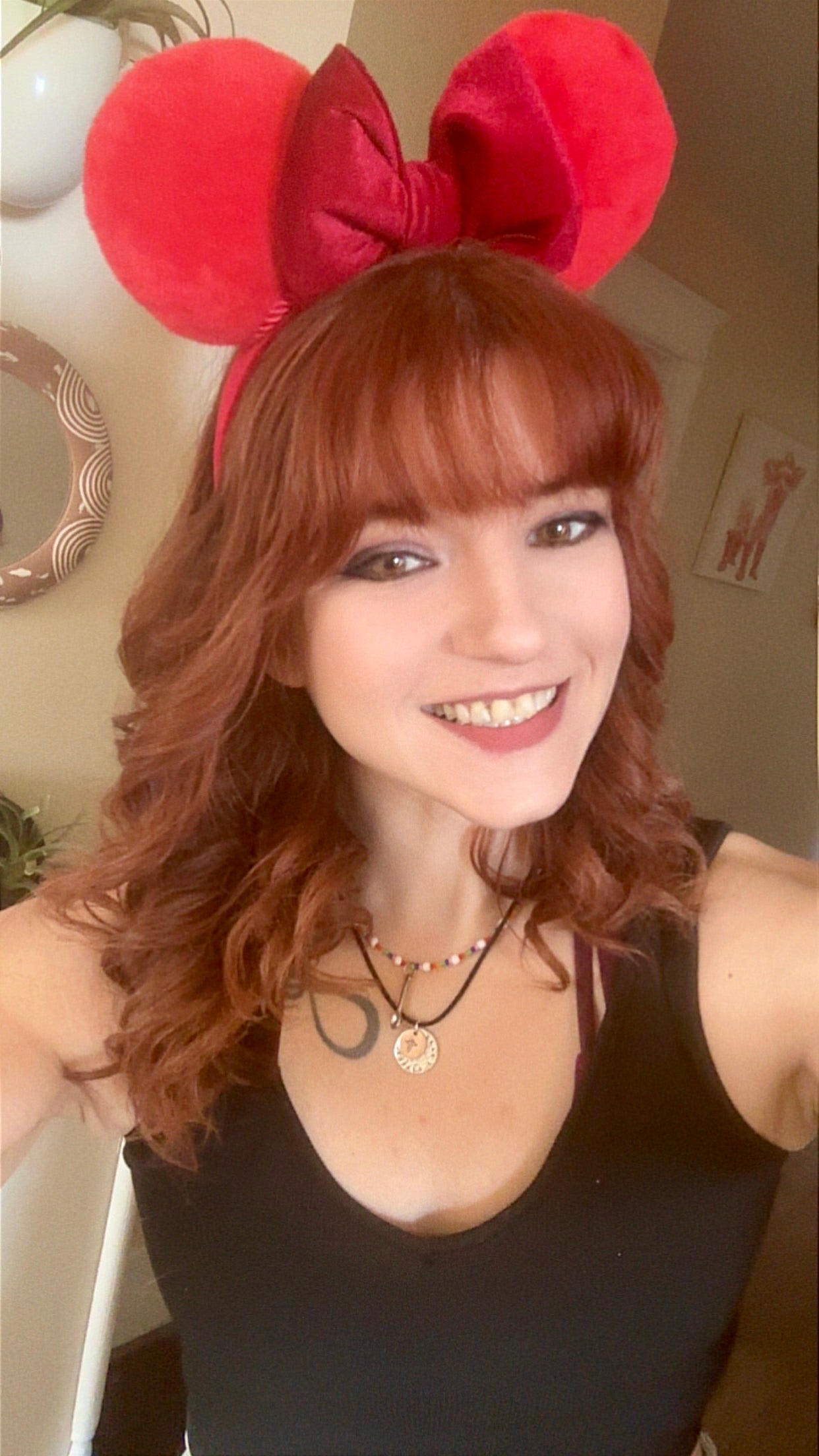 Red Plush Ears