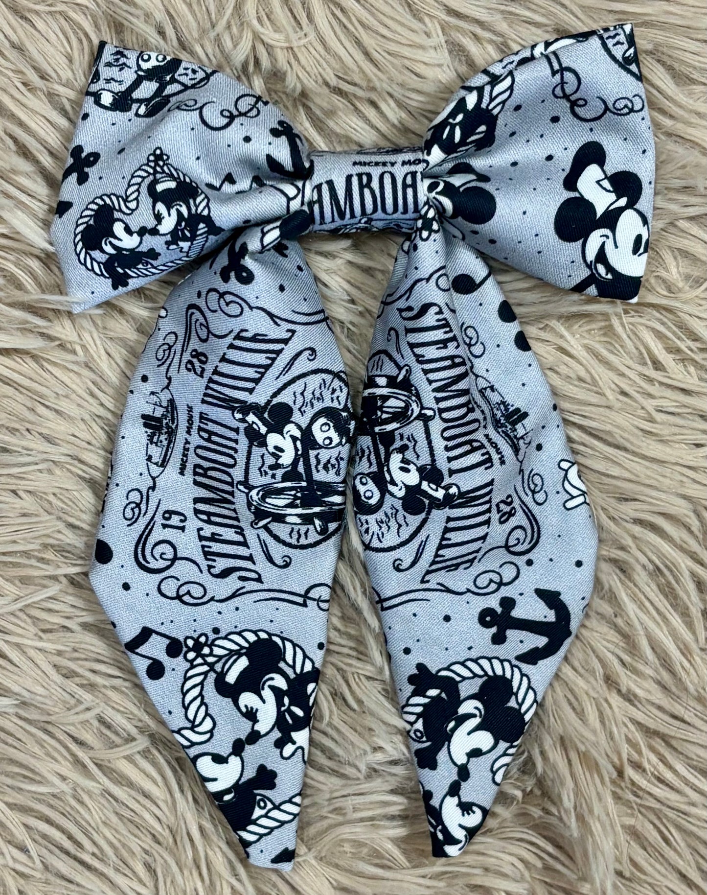 Classic Willie Bow and Headband Bundle