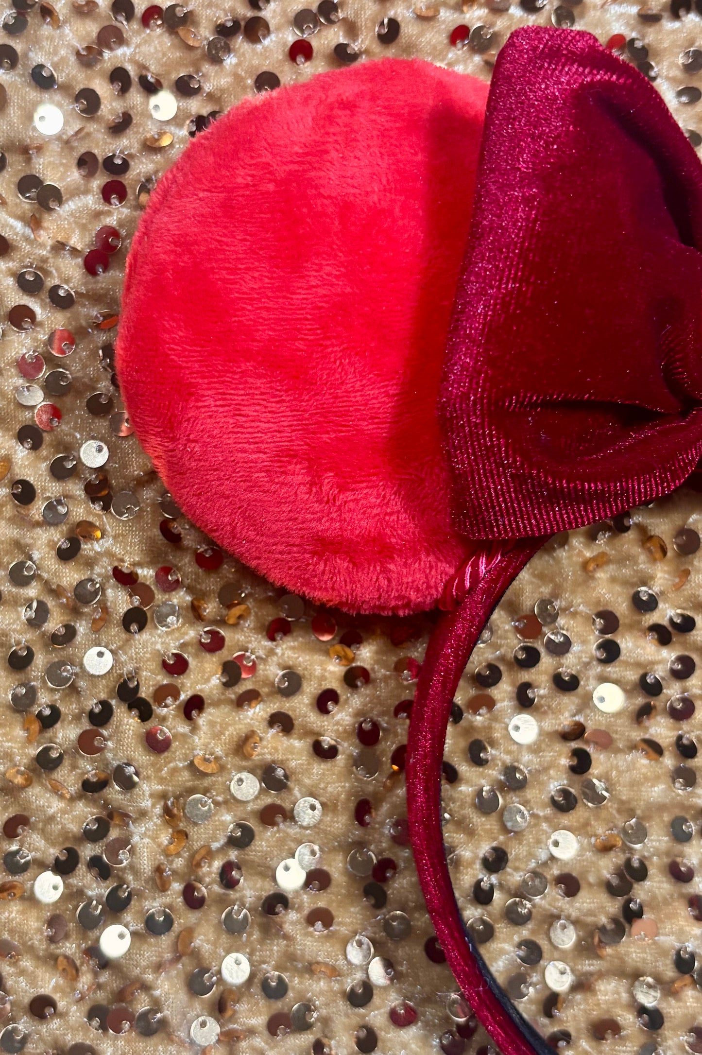 Red Plush Ears