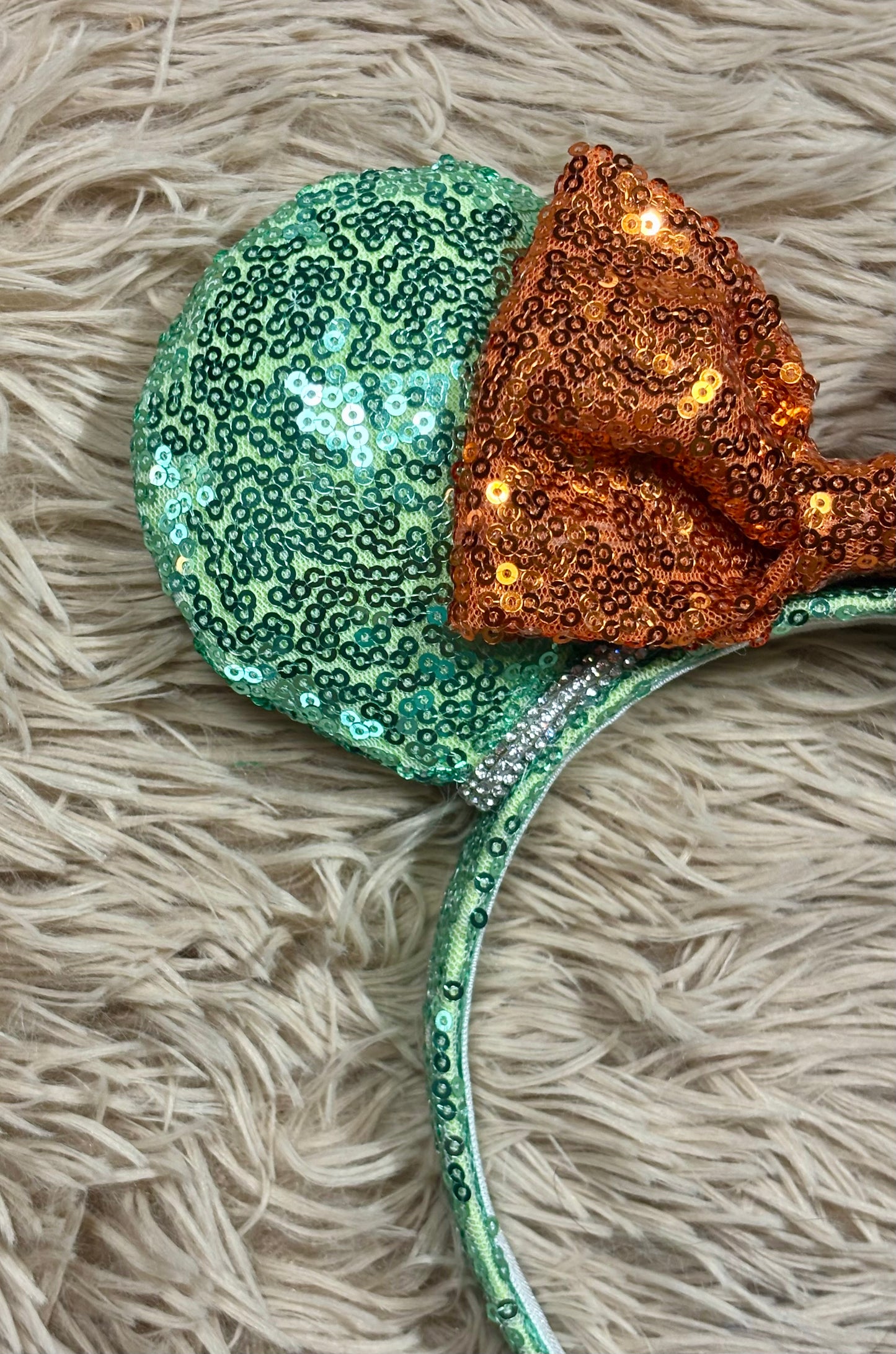Show Business Sequin Handmade Headband