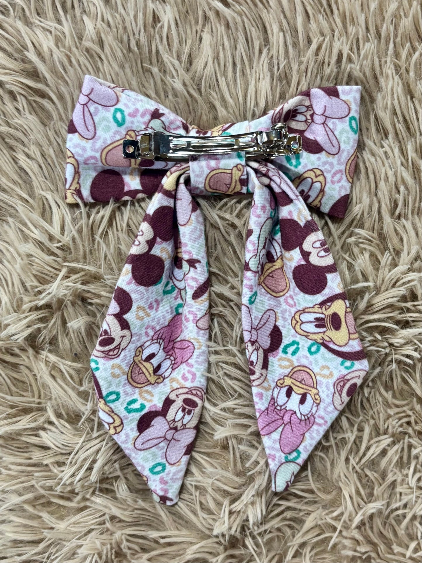 Leopard Pals Bow and Twisted Headband Bundle