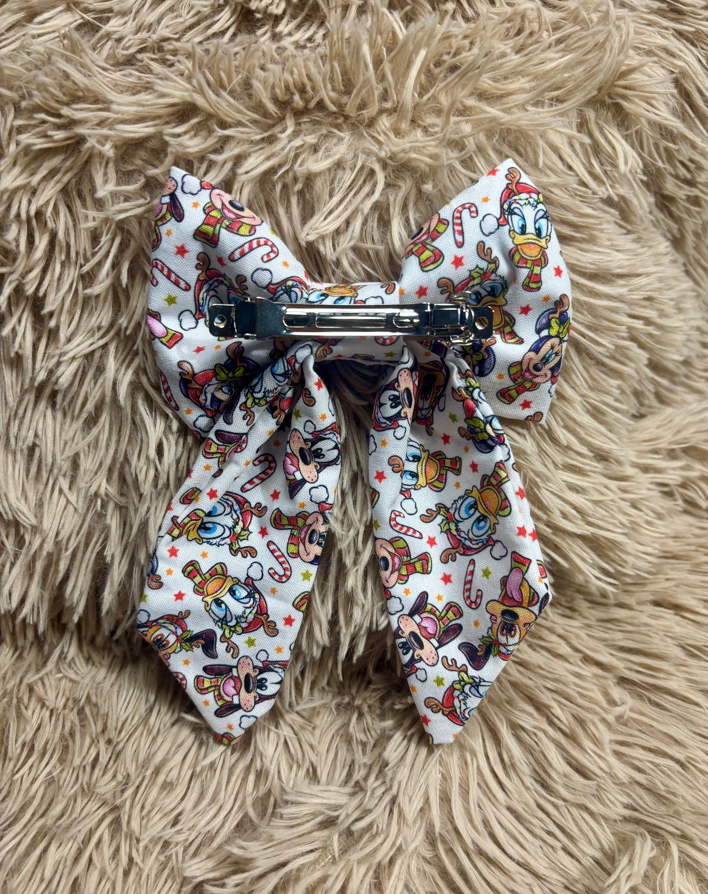 Christmas Pals Hairbow and knotted headband Bundle