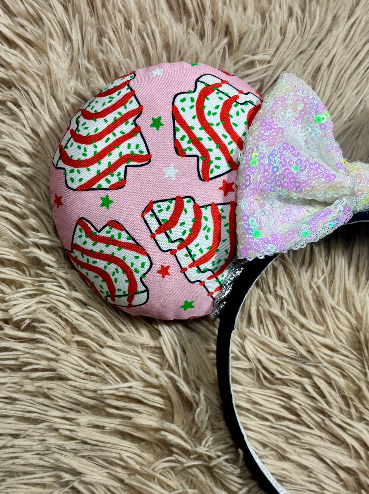 Christmas Tree Cake Ears