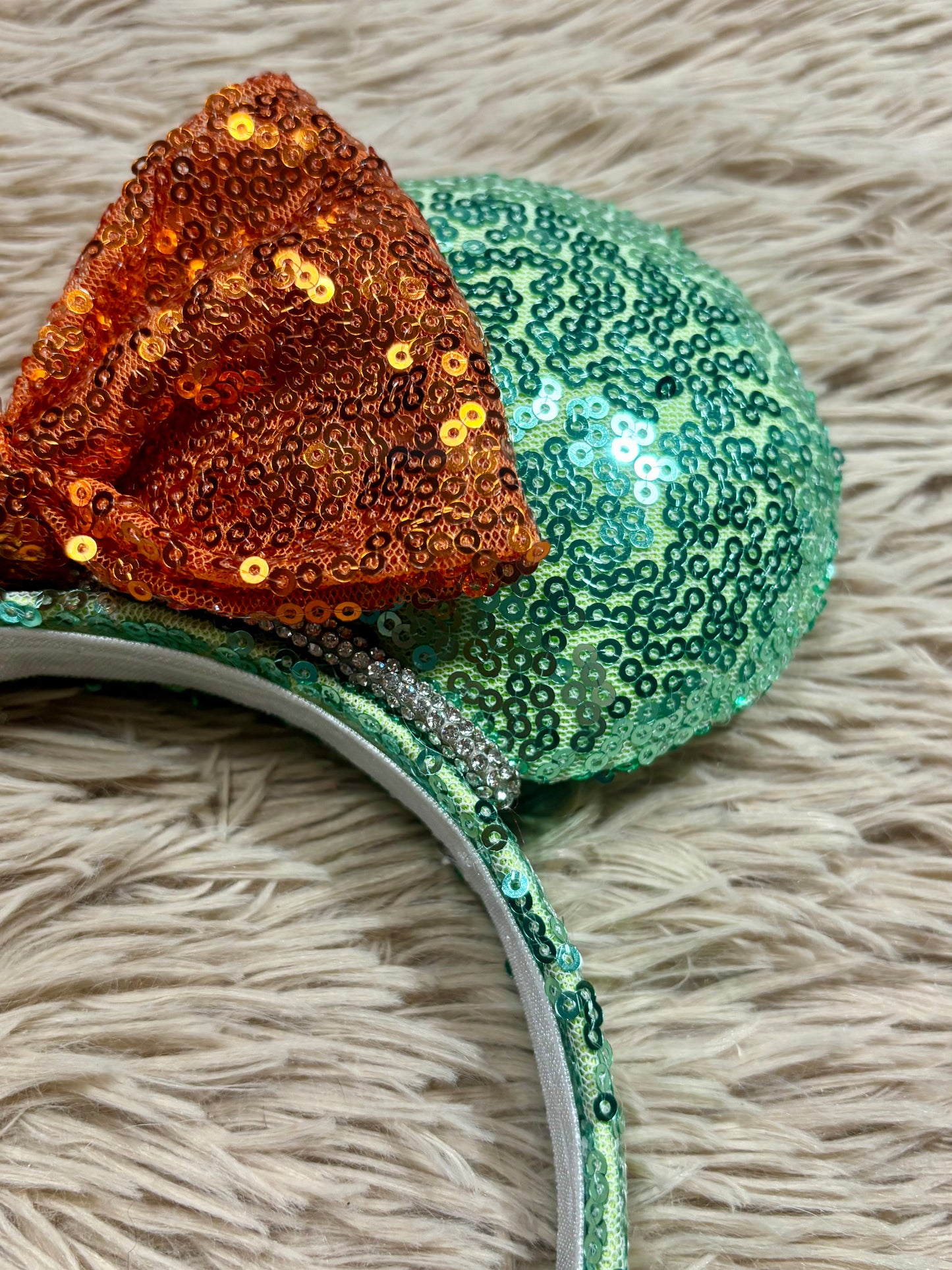 Show Business Sequin Handmade Headband