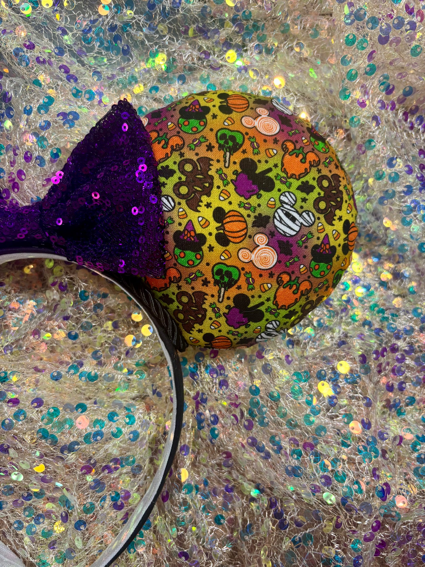 Halloween Treats Mouse Ears - Spooky Mickey Ears Headband