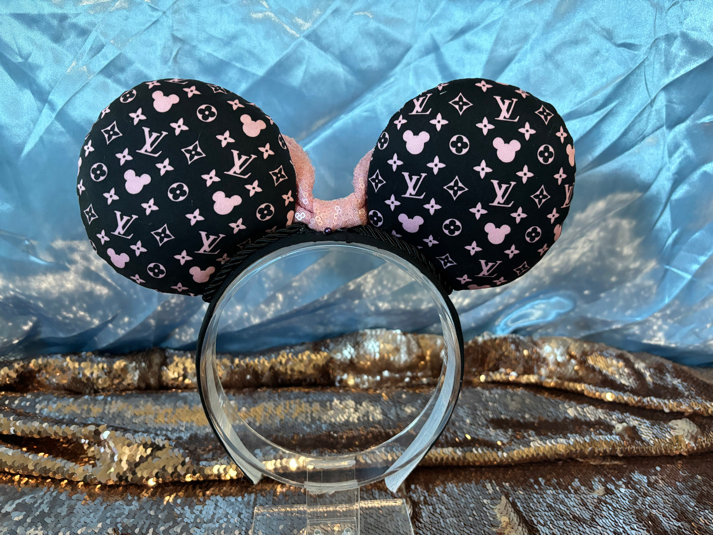 Black and Pink Mouse Ears