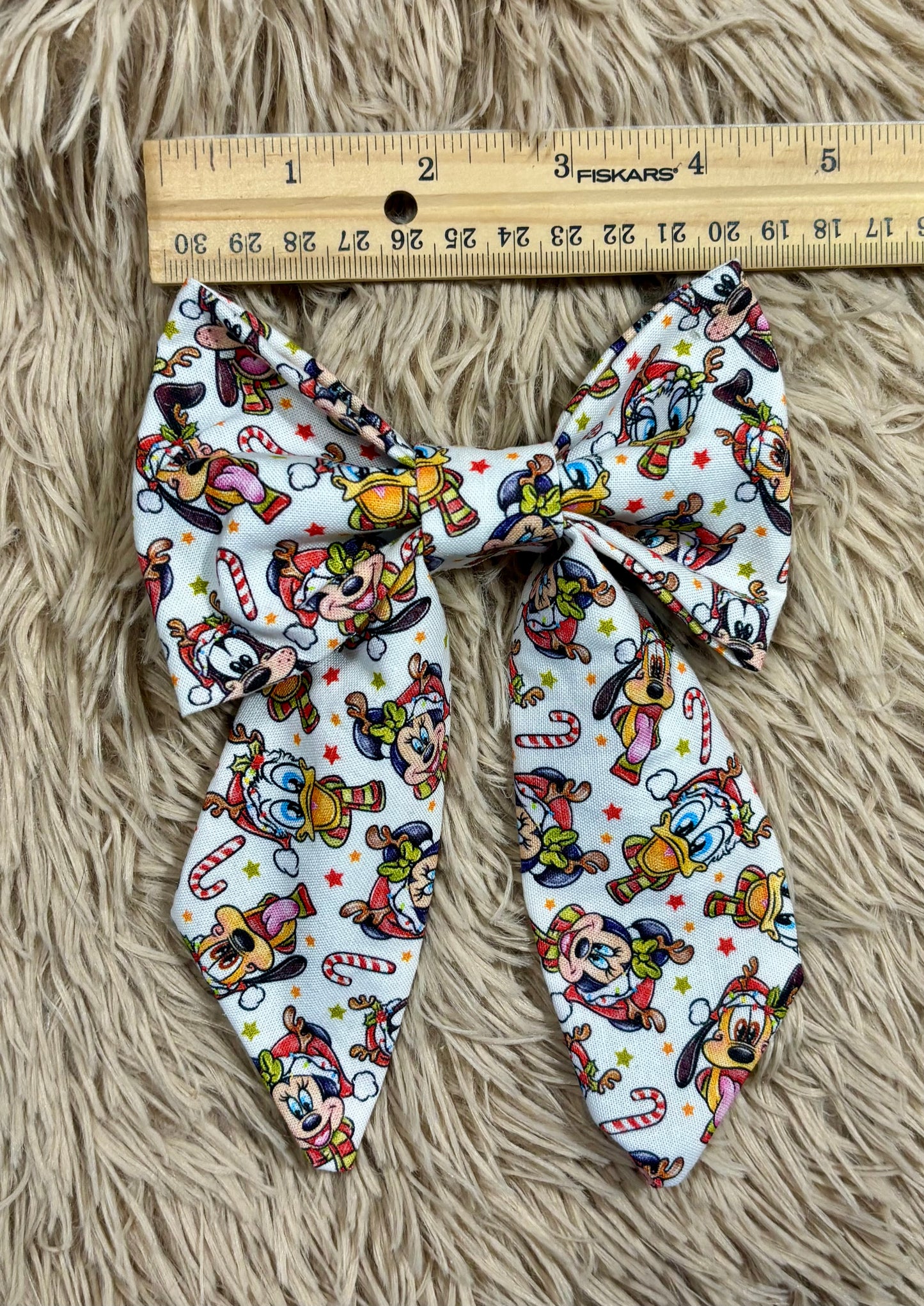 Christmas Pals Hairbow and knotted headband Bundle