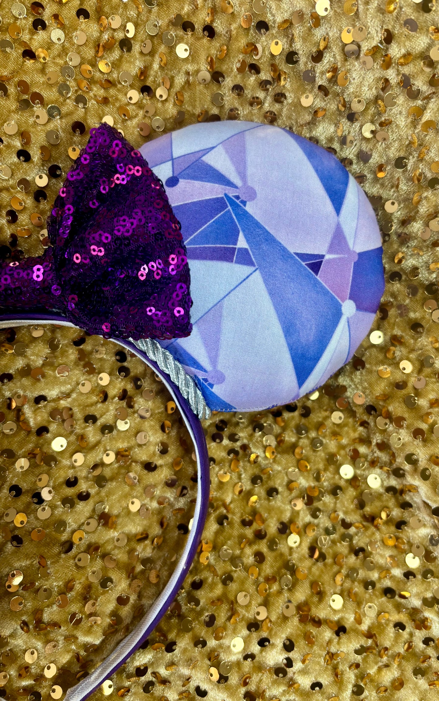 Purple Wall Mouse Ears
