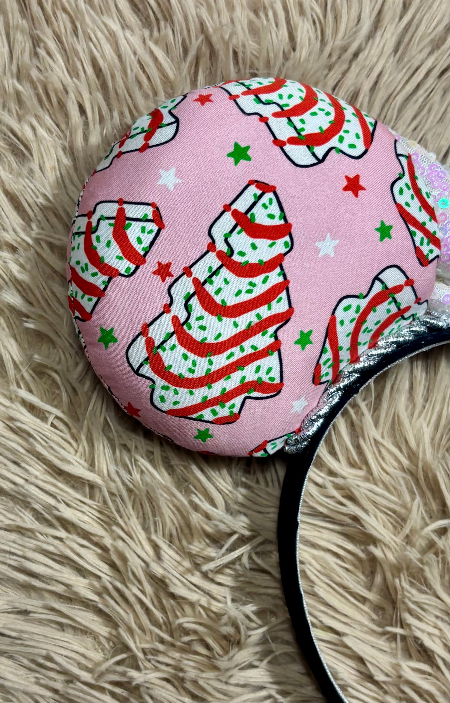 Christmas Tree Cake Ears