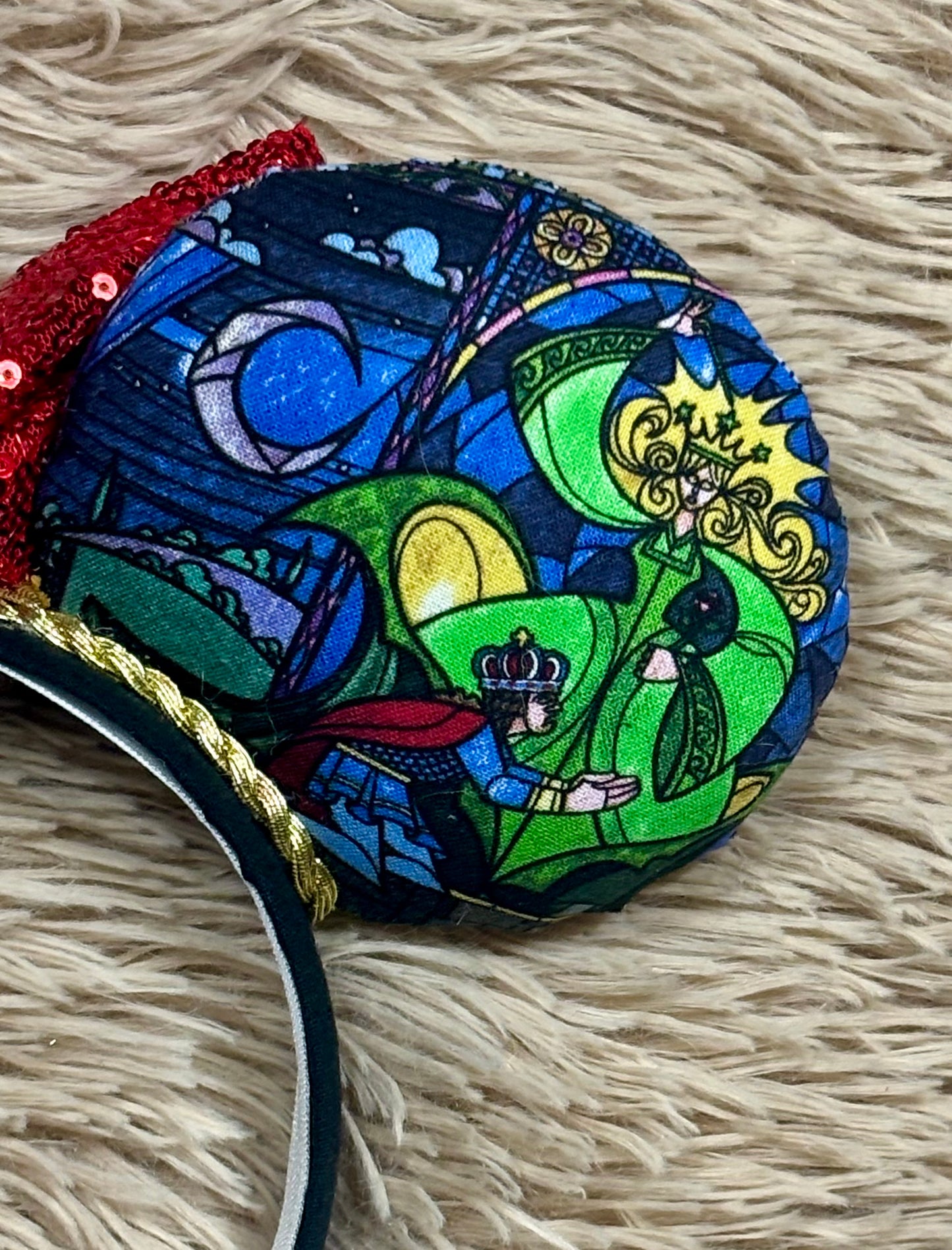 Stained Glass Ear Headband