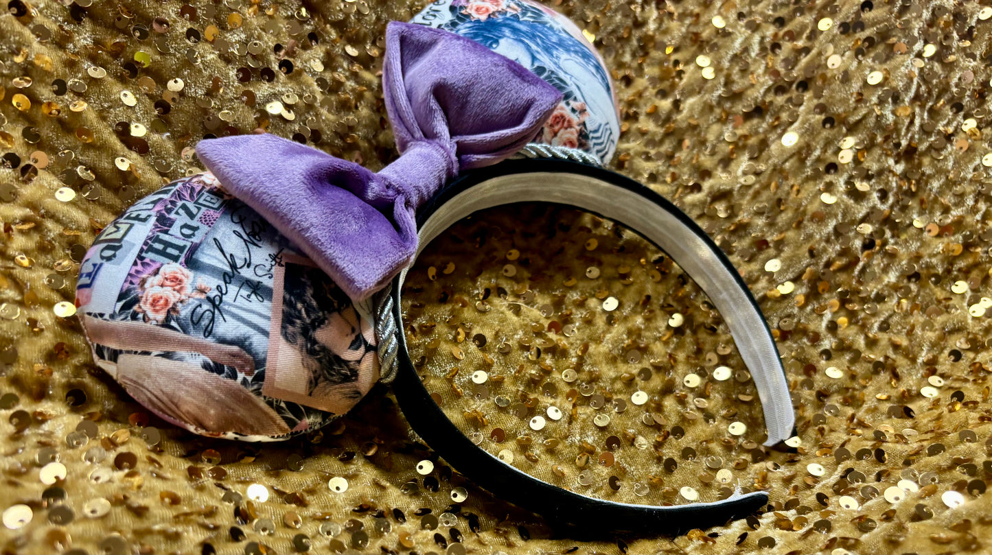 Lavender Haze Mouse Ears Headband | Taylor Swift Inspired Swiftie Disney Ears | Ready to Ship