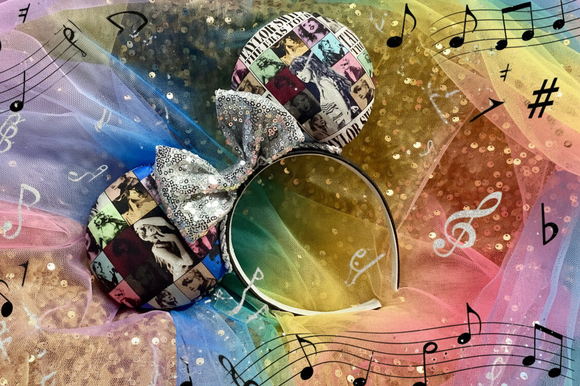 Eras Mashup Mouse Ears - Taylor Swift Disney Mickey Ear Headband