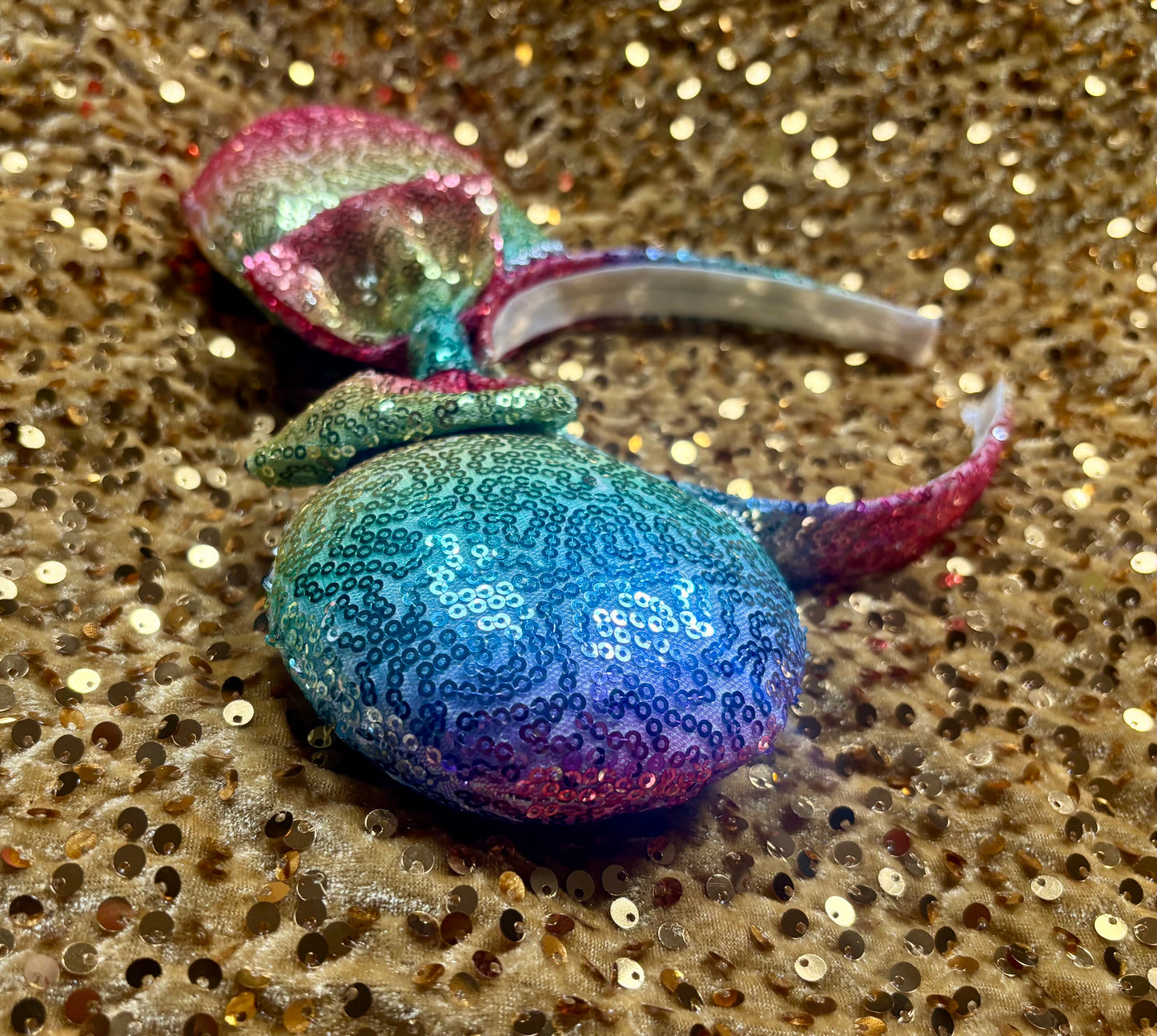 Rainbow Sequin Mouse Ears