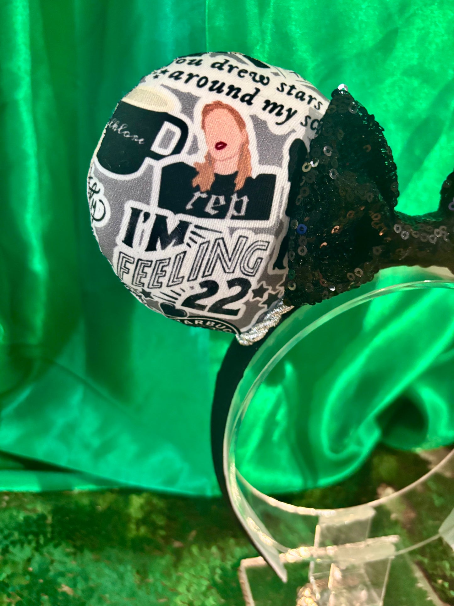 Black and White TS Mouse Ears