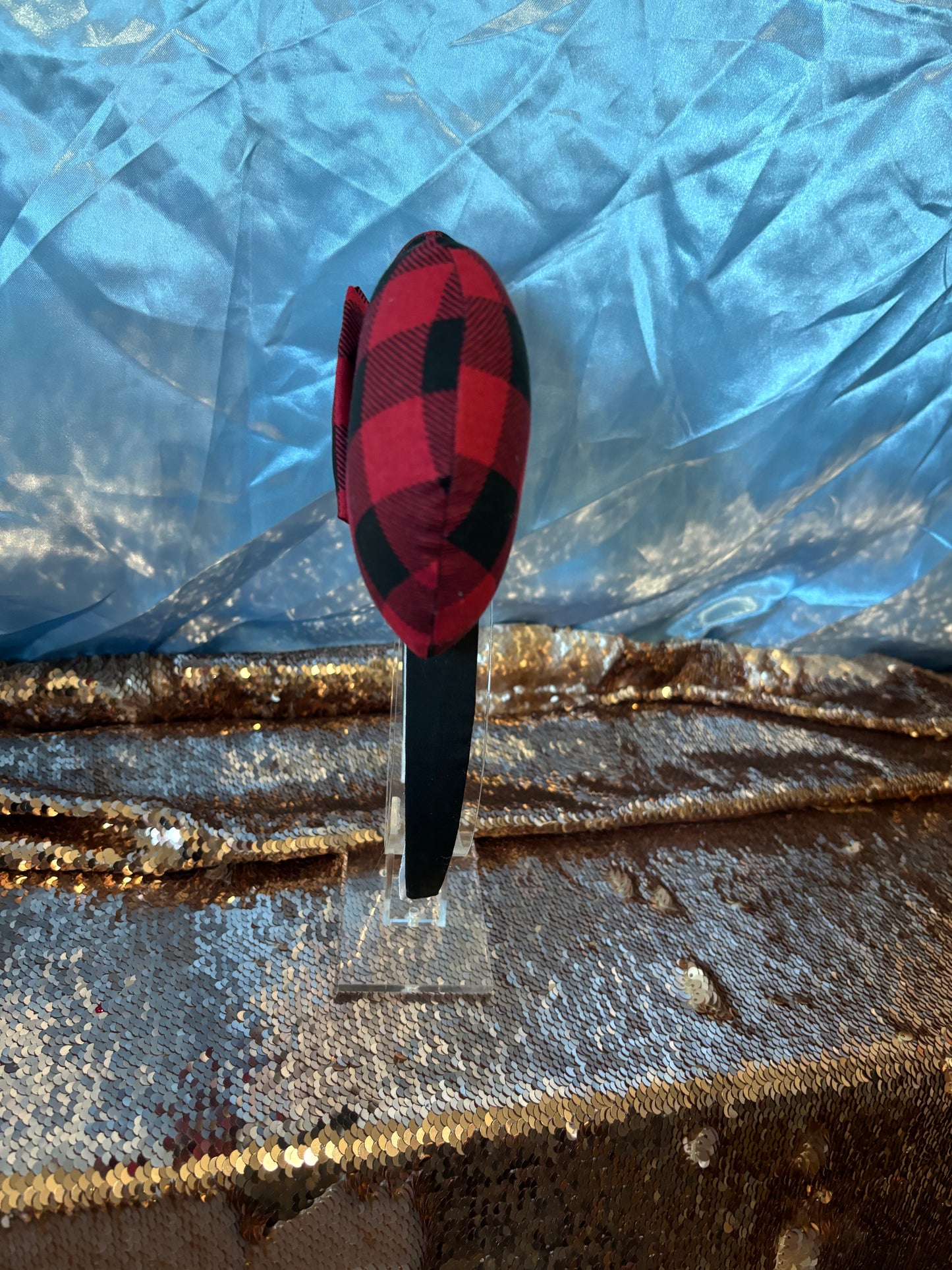 Buffalo Plaid Mouse Ears – Handmade Disney Headband
