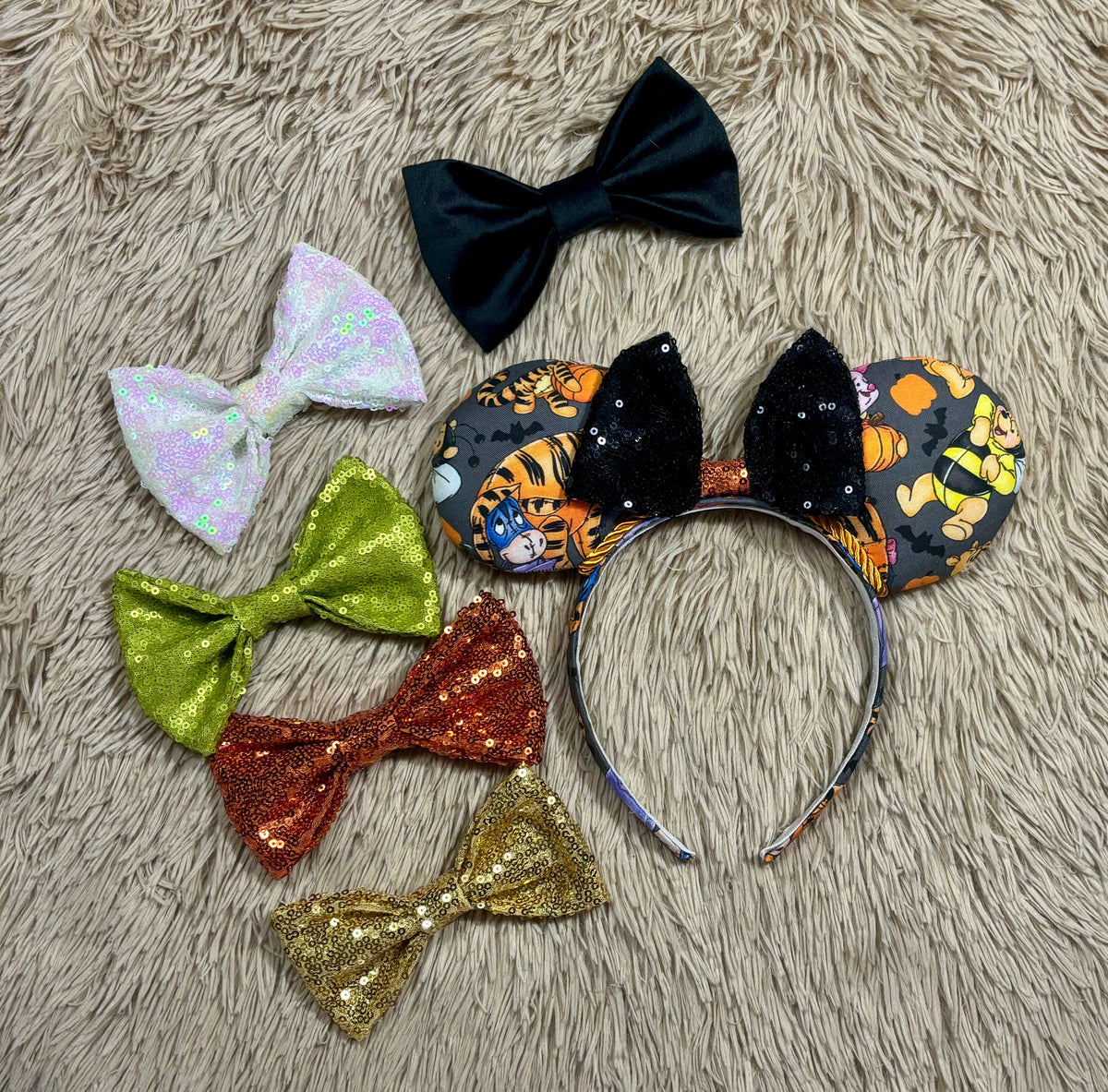 Halloween Pooh Crew Ears