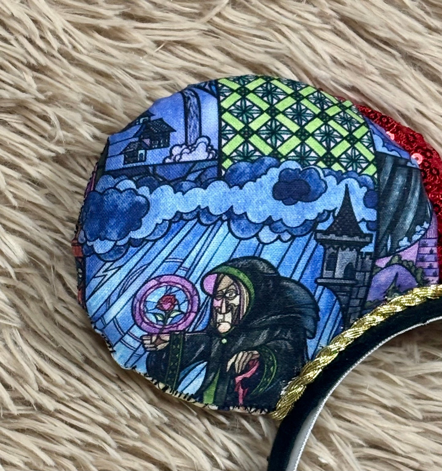 Stained Glass Ear Headband