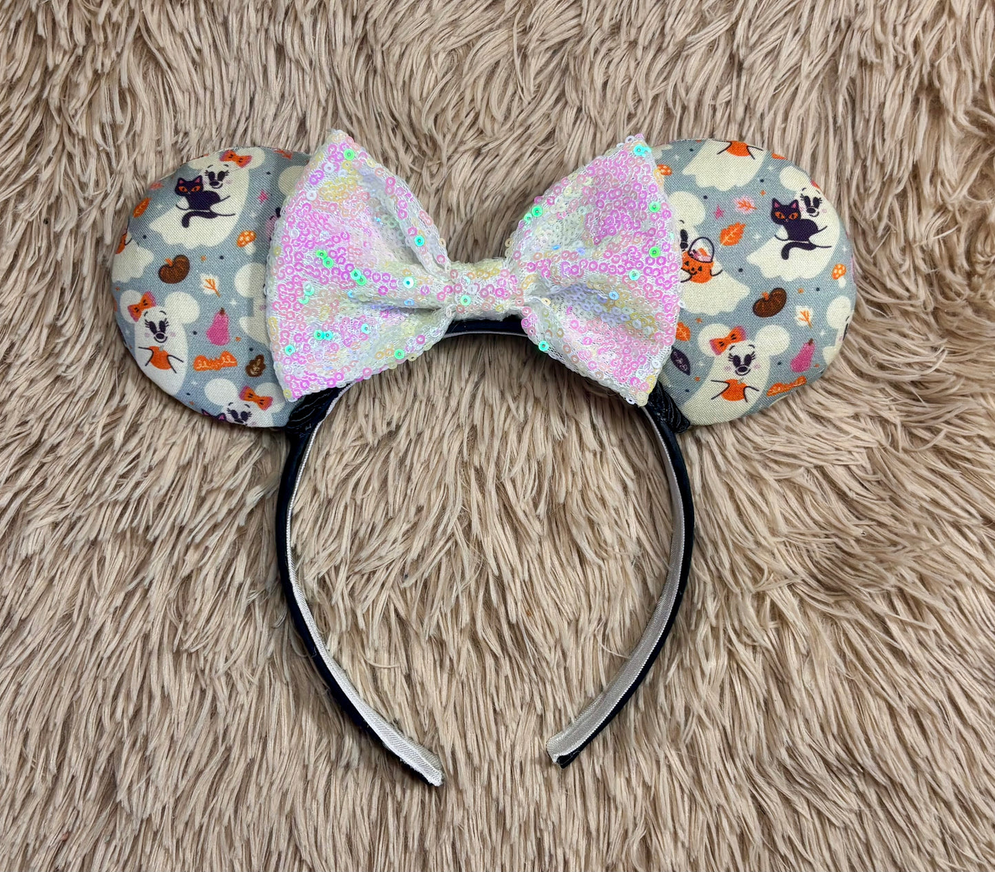 Blue Ghosts Ear Headband