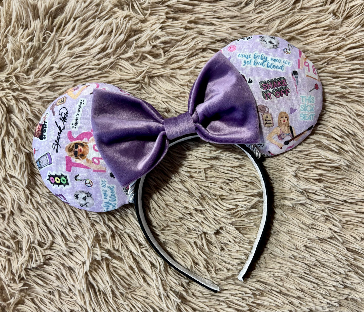 Purple Eras Ears